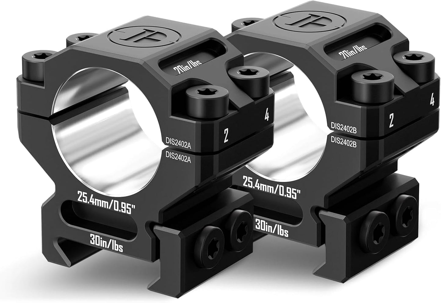 7075 Series Aluminum Scope Rings for Precision Mounting