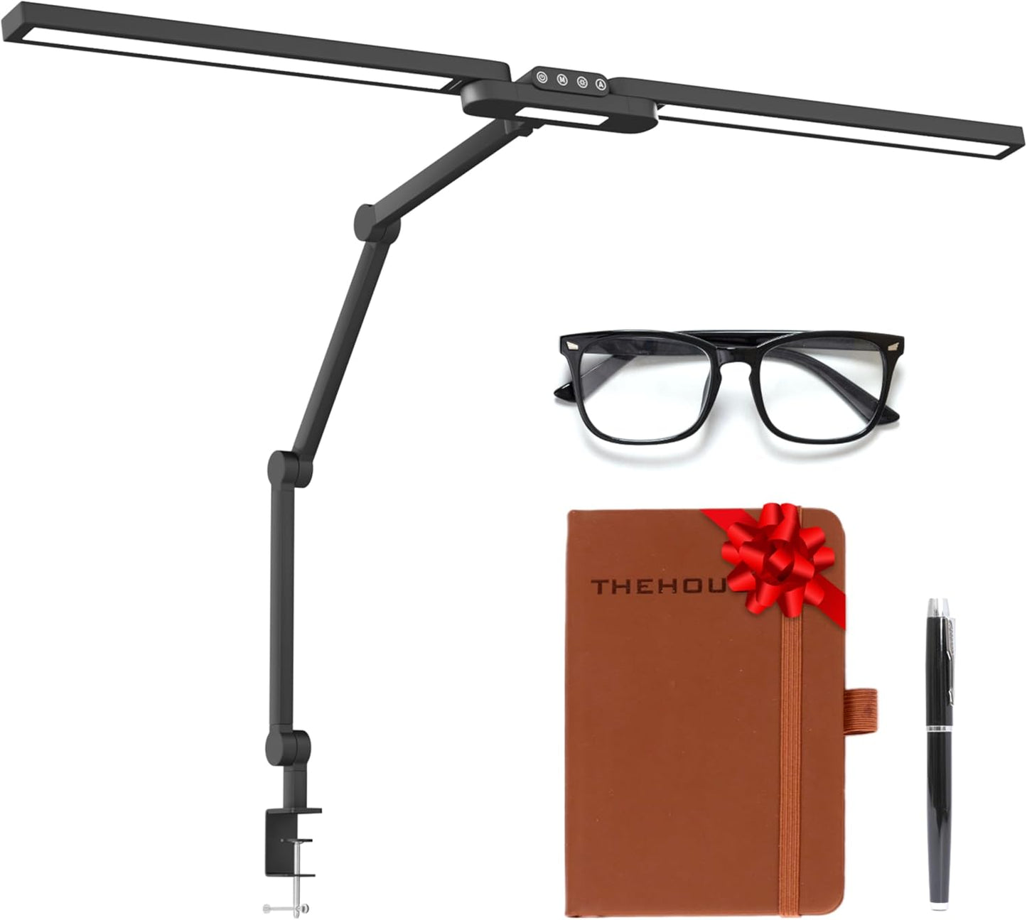 Architect Style LED Desk Lamp with Blue Light Glasses