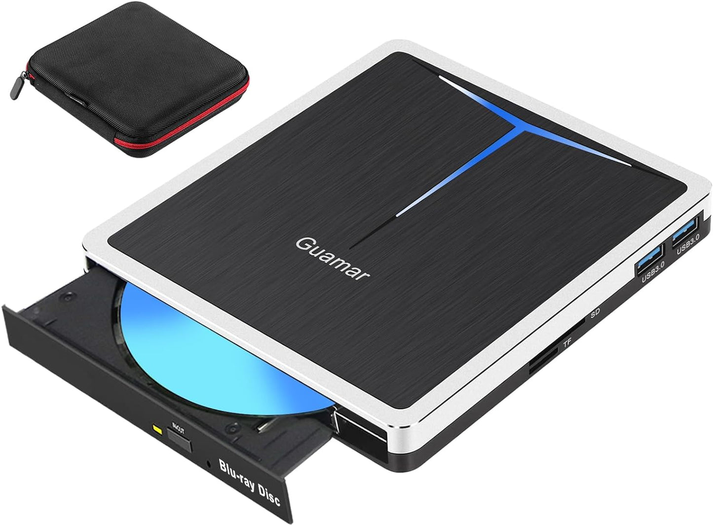High-speed Portable Blu Ray Burner USB C
