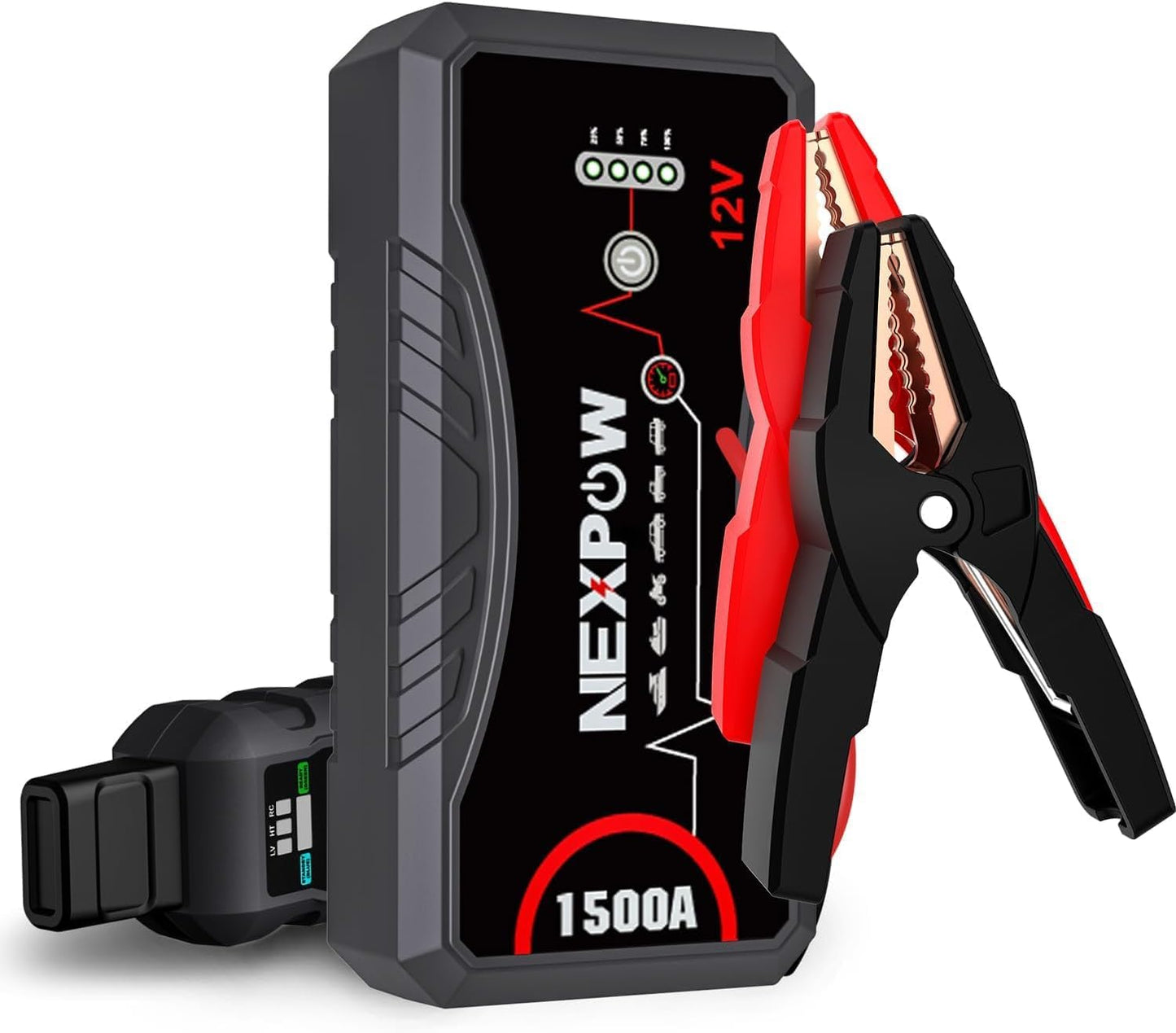 NEXPOW 1500A Car Jump Starter for Gas and Diesel Engines