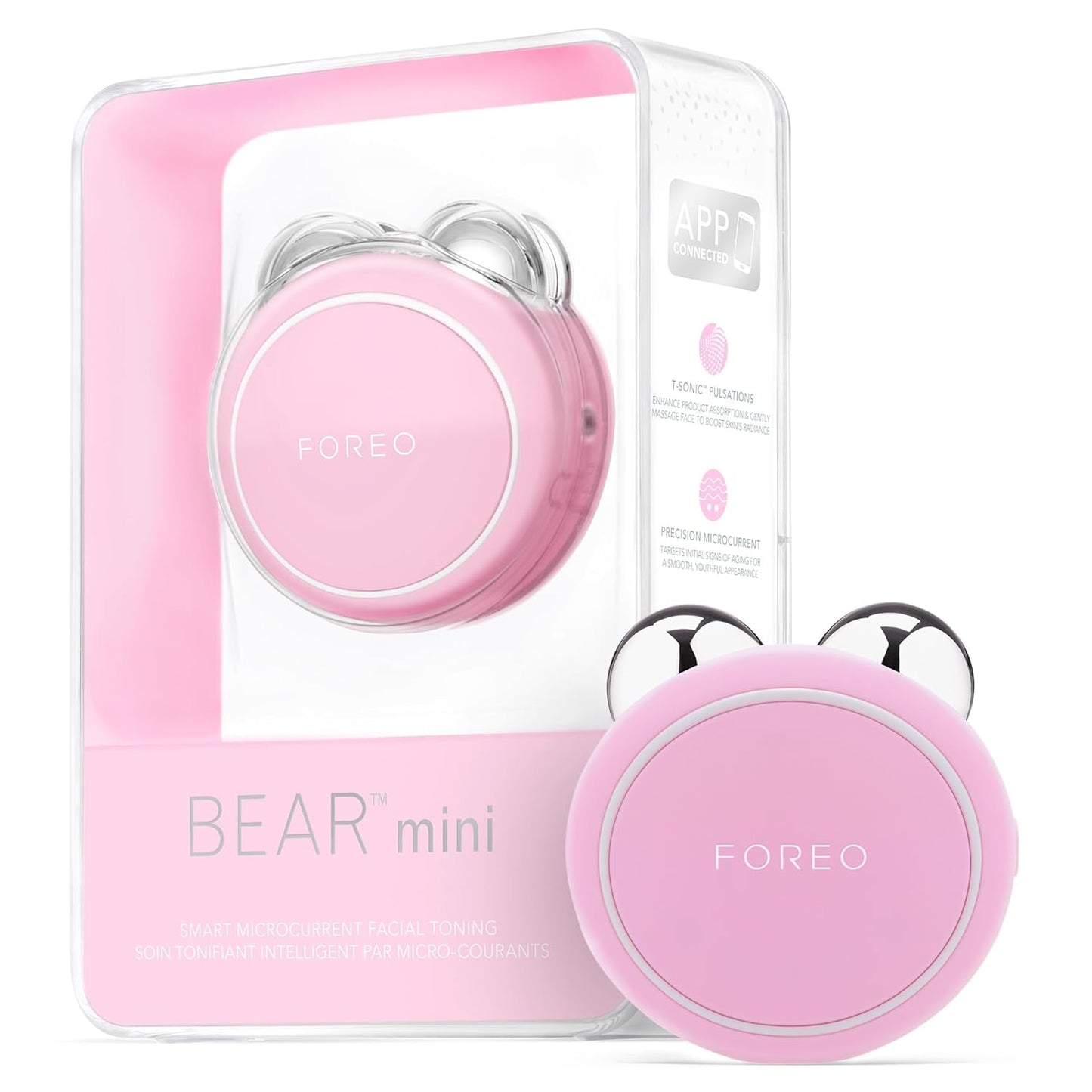 FOREO BEAR Mini Microcurrent Facial Device for Youthful Skin