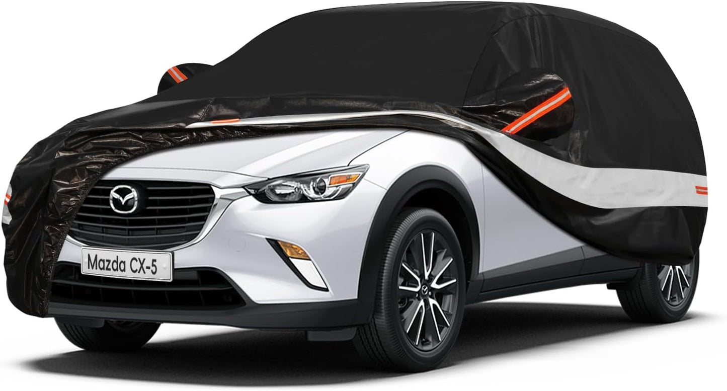 10 Layers SUV Car Cover for Mazda CX5 CX-5 CX50 Waterproof