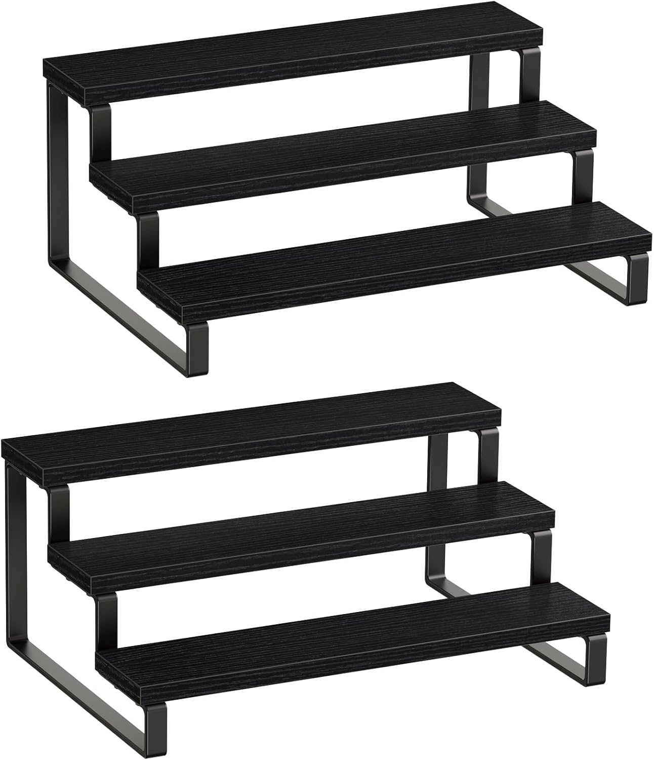 Giikin 3 Tier Spice Rack Set of 2 for Kitchen Counter Storage