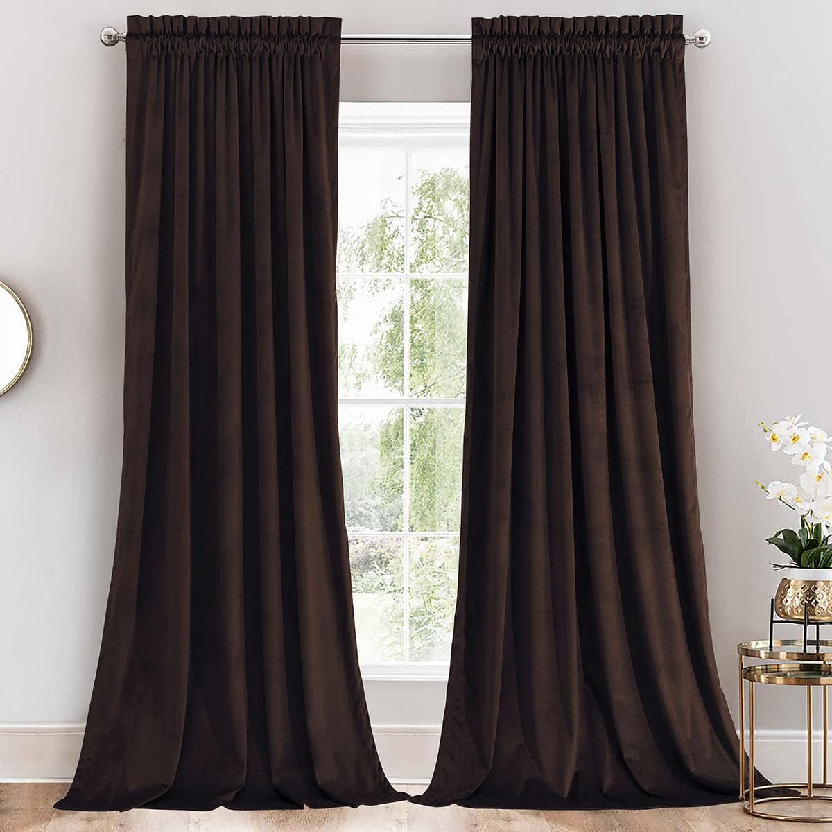 Royal Hotel Blackout Velvet Curtains - Luxe 96 Long Set