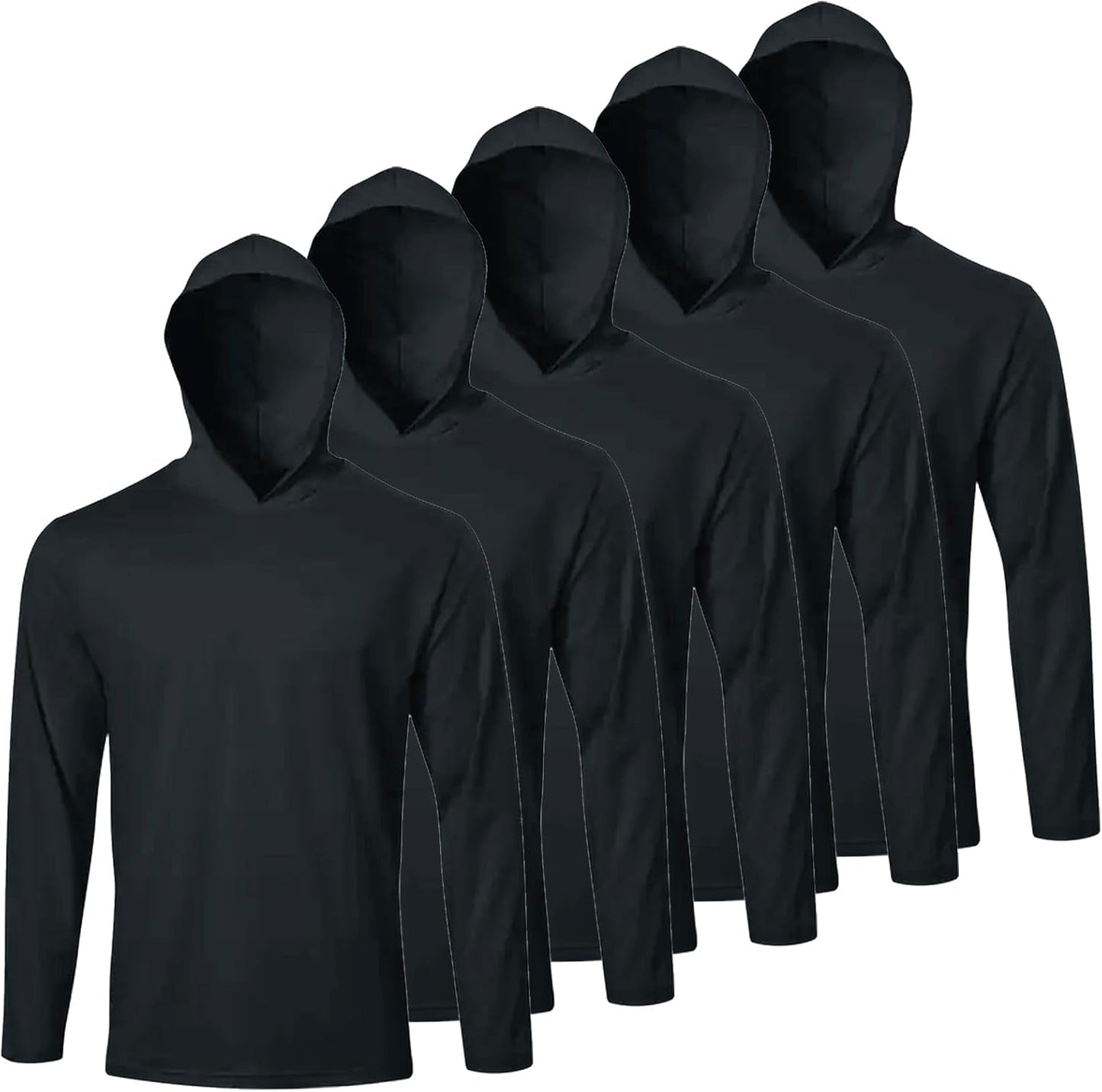 LeeHanTon Men UPF 50+ Sun Protection Hoodie for Activewear
