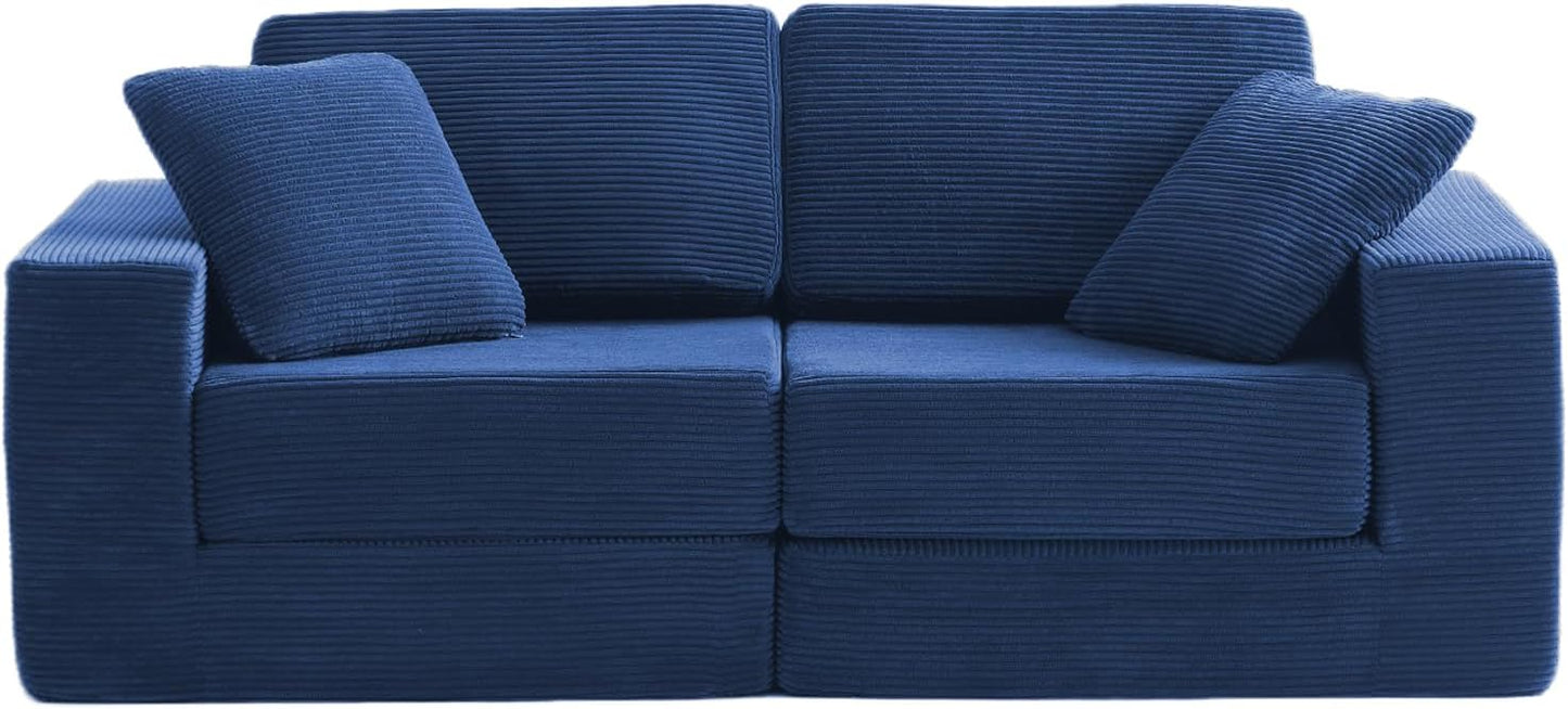 FILUXE Modular Sectional Sofa - Comfy Cloud Couch for Living Room