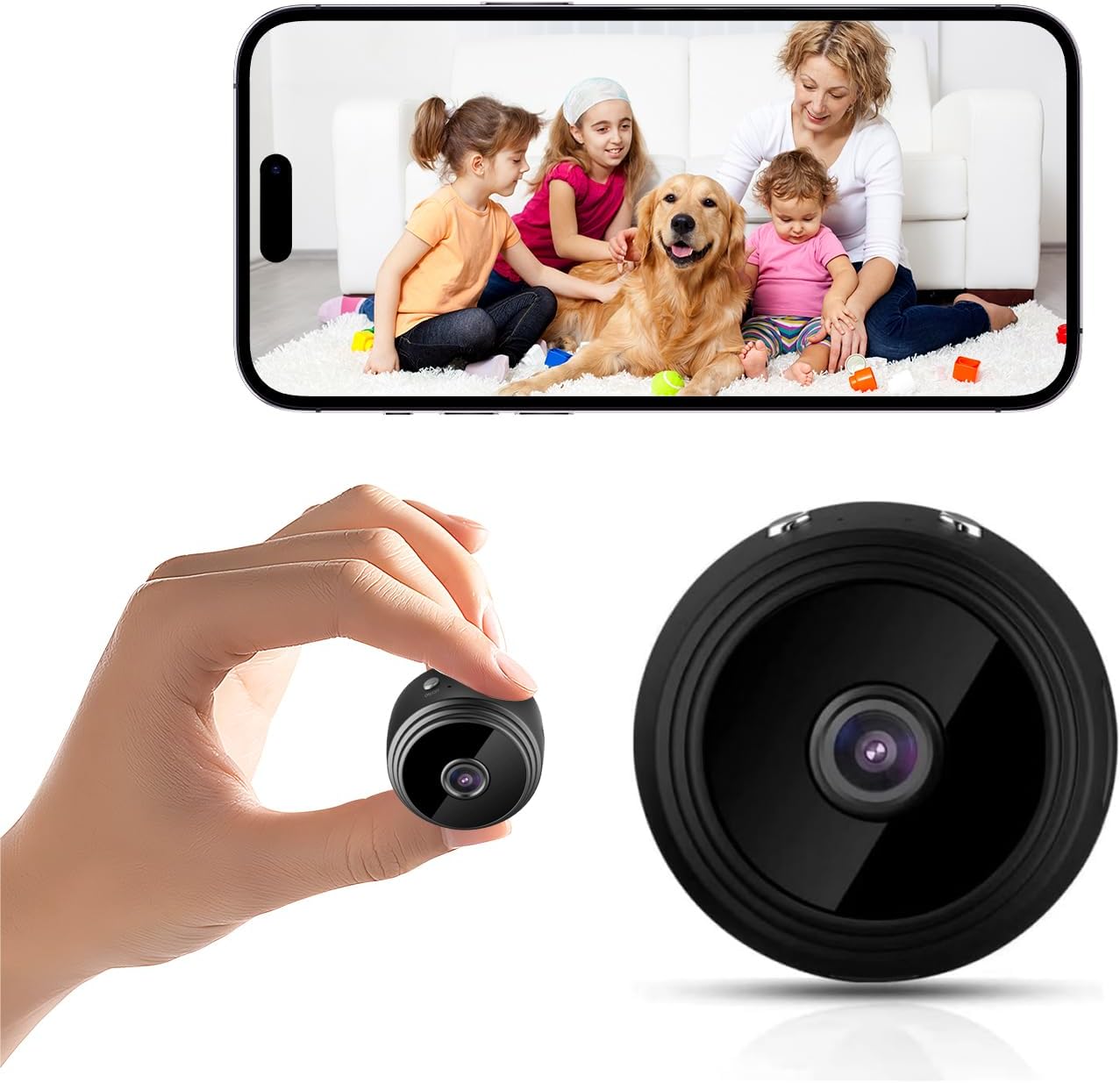 Home Security Spy Cam with Motion Detection