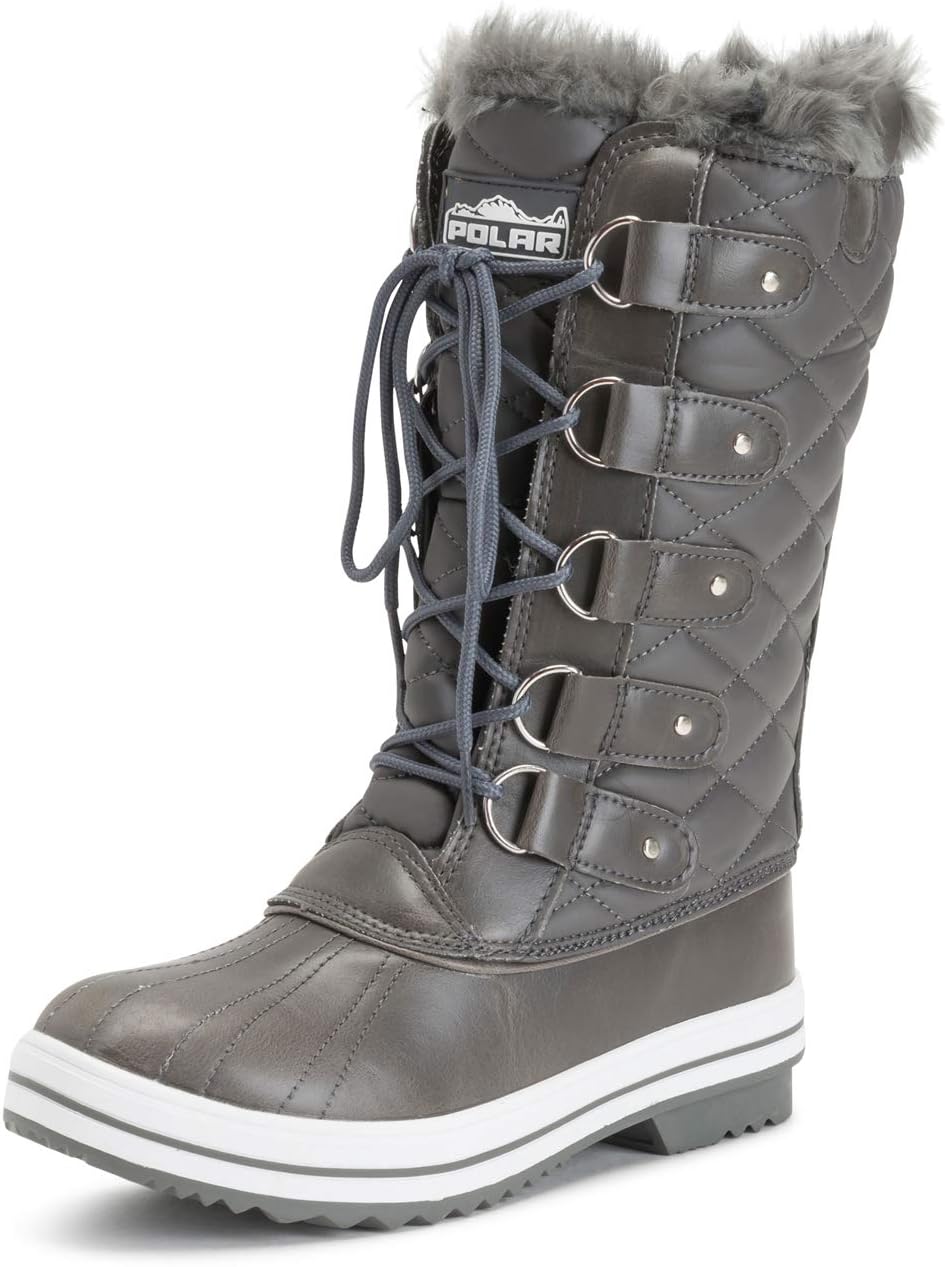 POLAR Womens Snow Boot: Stylish, Warm, and Waterproof Winter Footwear
