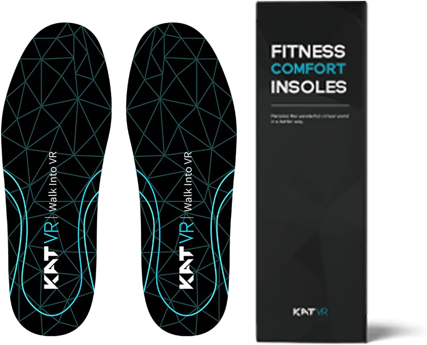 KAT VR Fitness Comfort Insoles for All-Day Support and Cushioning