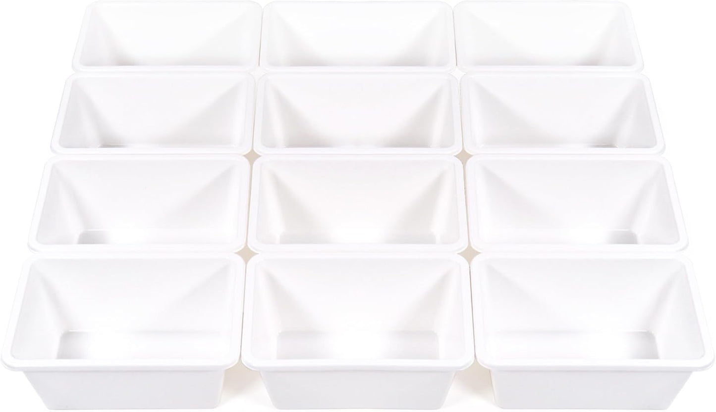 Humble Crew Toy Storage Bins for Kids - Set of 12 Small Bins
