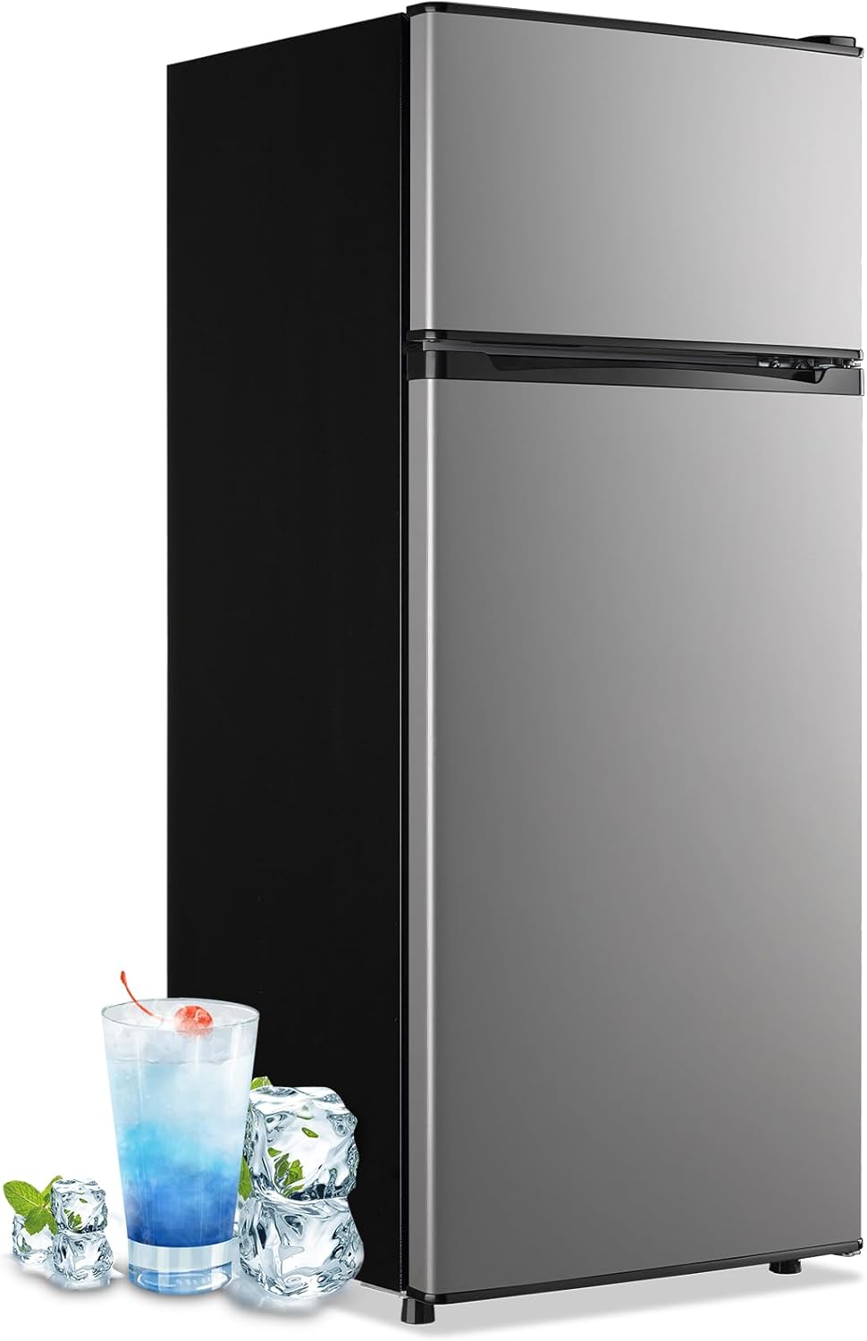 4.5 CU.FT Refrigerator with 7 Temperature Settings for Modern Kitchens