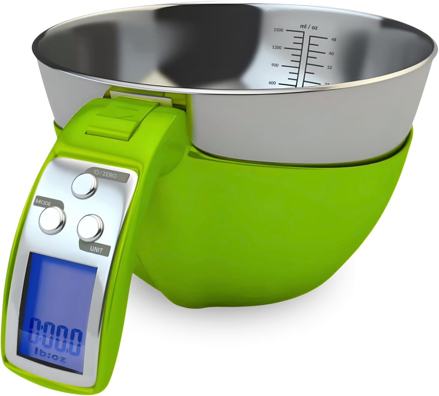 Fradel Digital Kitchen Food Scale with Bowl - Accurate & Durable