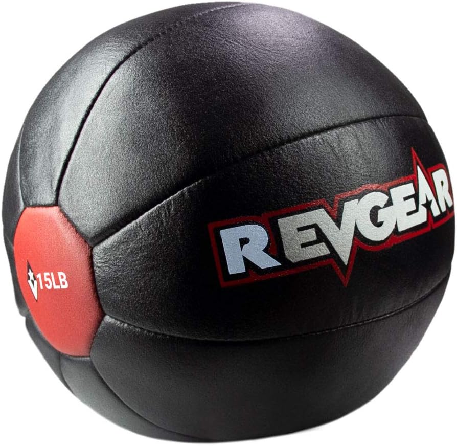 Revgear Leather Med Ball - Boost Strength & Power