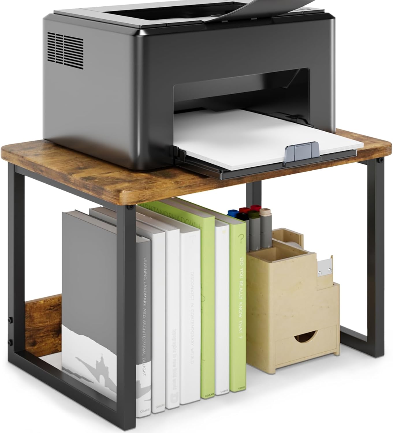 MARTY Printer Stand: Desk Organzier