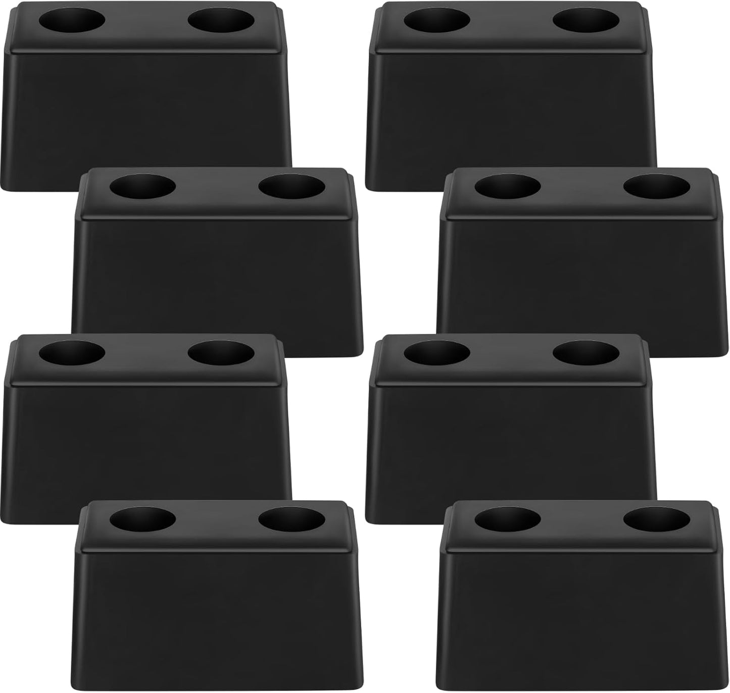Rubber Bumper Pads for Dock Protection - 8 Pcs Heavy Duty