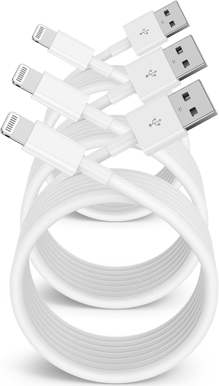 Fast Charging 10ft Apple Lightning Cable by Kitminun