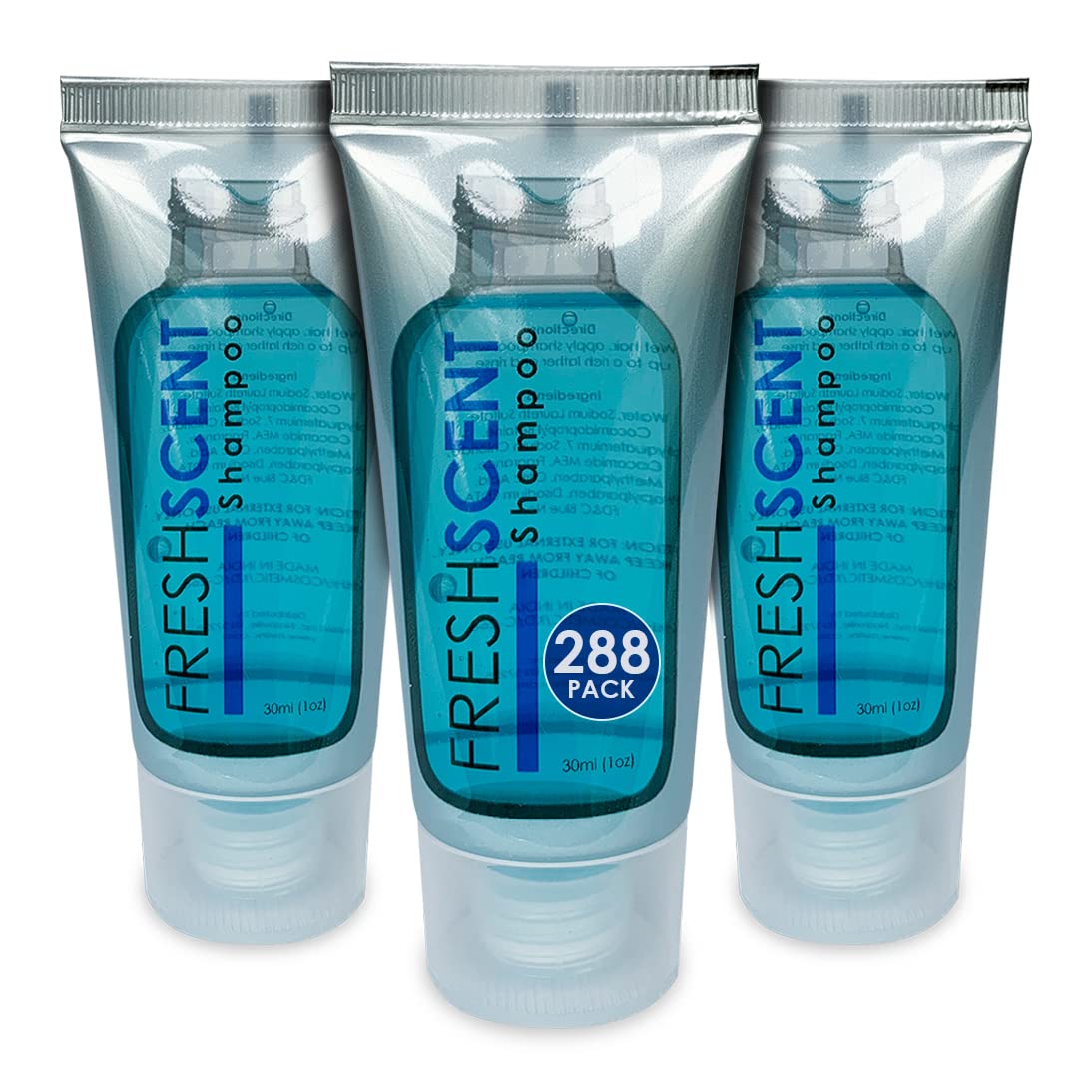 Freshscent Shampoo 1oz Case of 288 Tubes for Hospitality Use