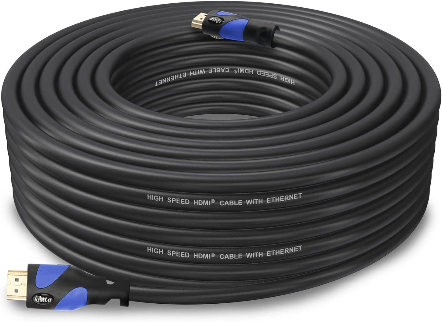Postta 50ft Blue HDMI Cable - 4K 2160P Support