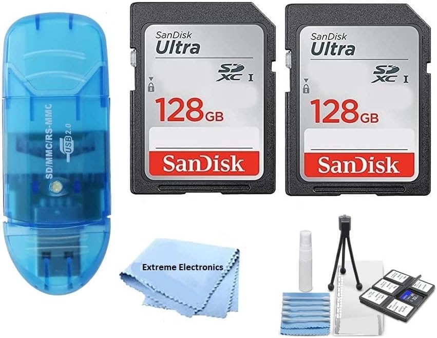 128GB Ultra Class 10 SDXC UHS-I Memory Card for Canon Cameras
