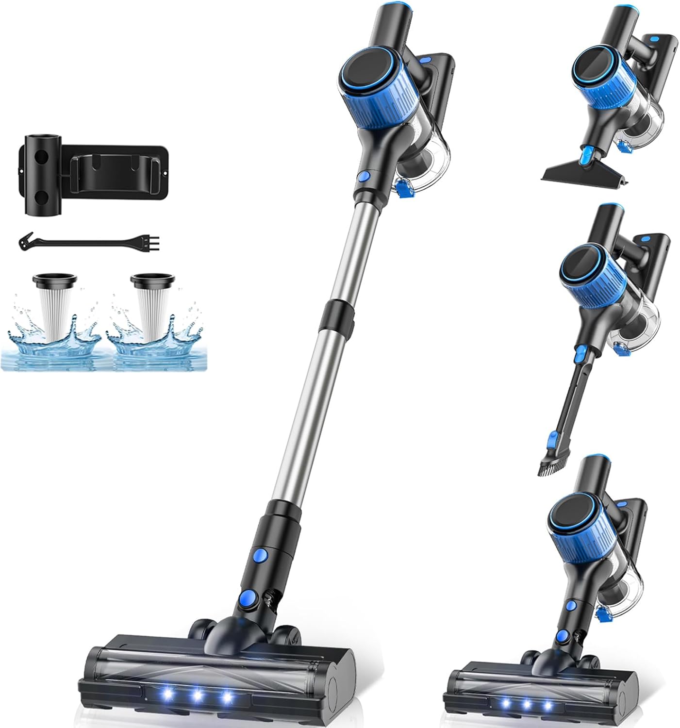 Cordless Vacuum Cleaner with Powerful Suction for Home Use