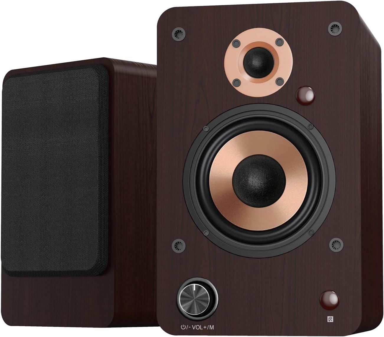 Immerse in Powerful Sound with LONPOO Bookshelf Speakers