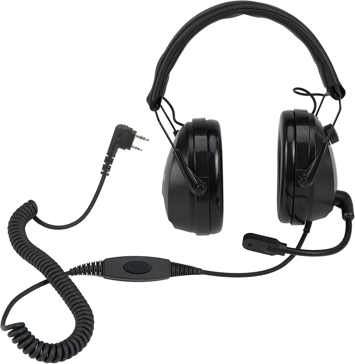 Retevis EHK012 Foldable Two Way Radio Headset with Mic