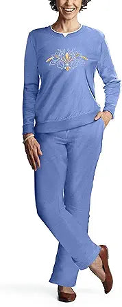 Pembrook Womens Sweat Suits Two-Piece for Cozy Comfort