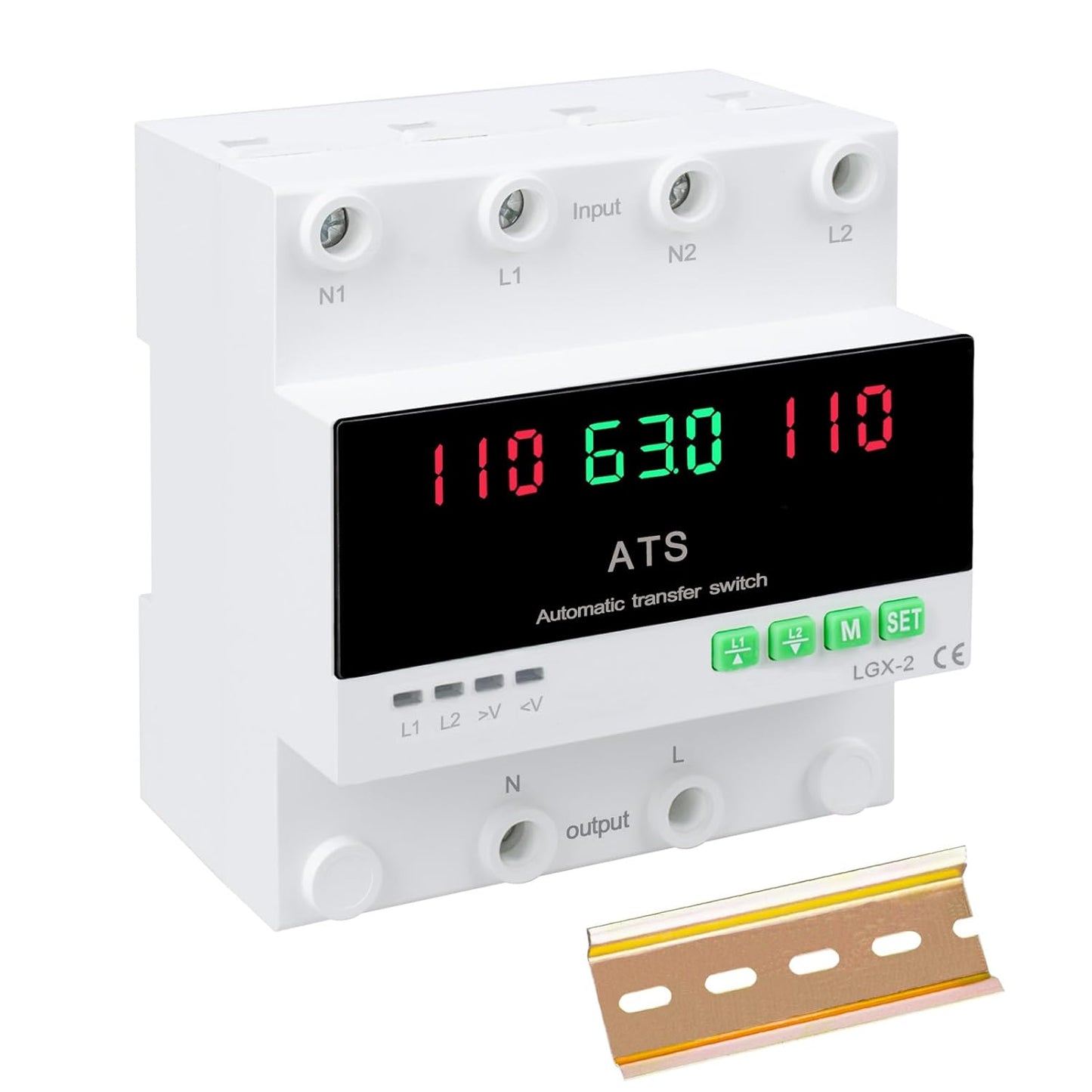 63A 110V Automatic Manual Transfer Switch for Reliable Power