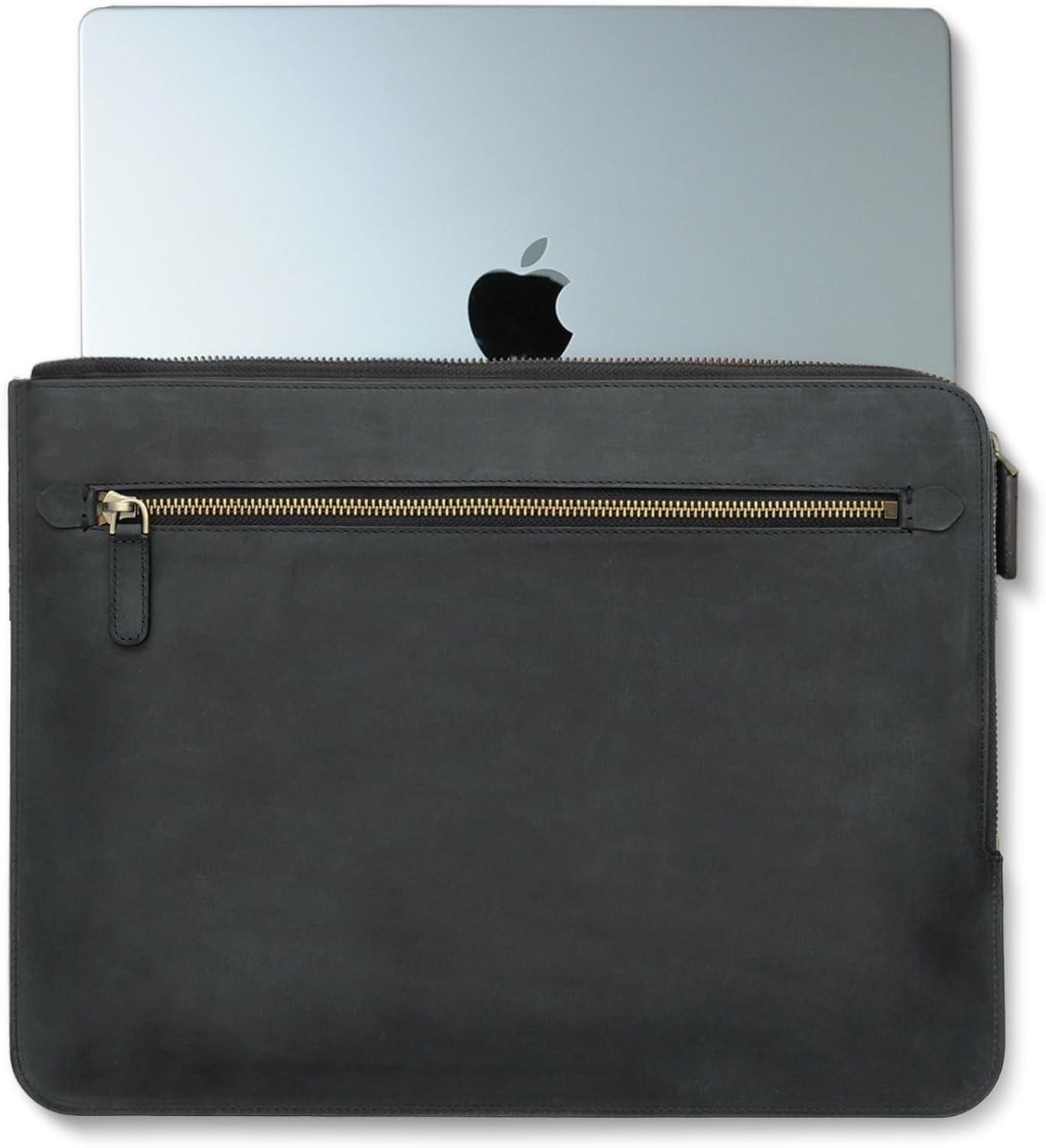 Handmade Genuine Leather Slim-Fit Sleeve Bag for MacBook Air