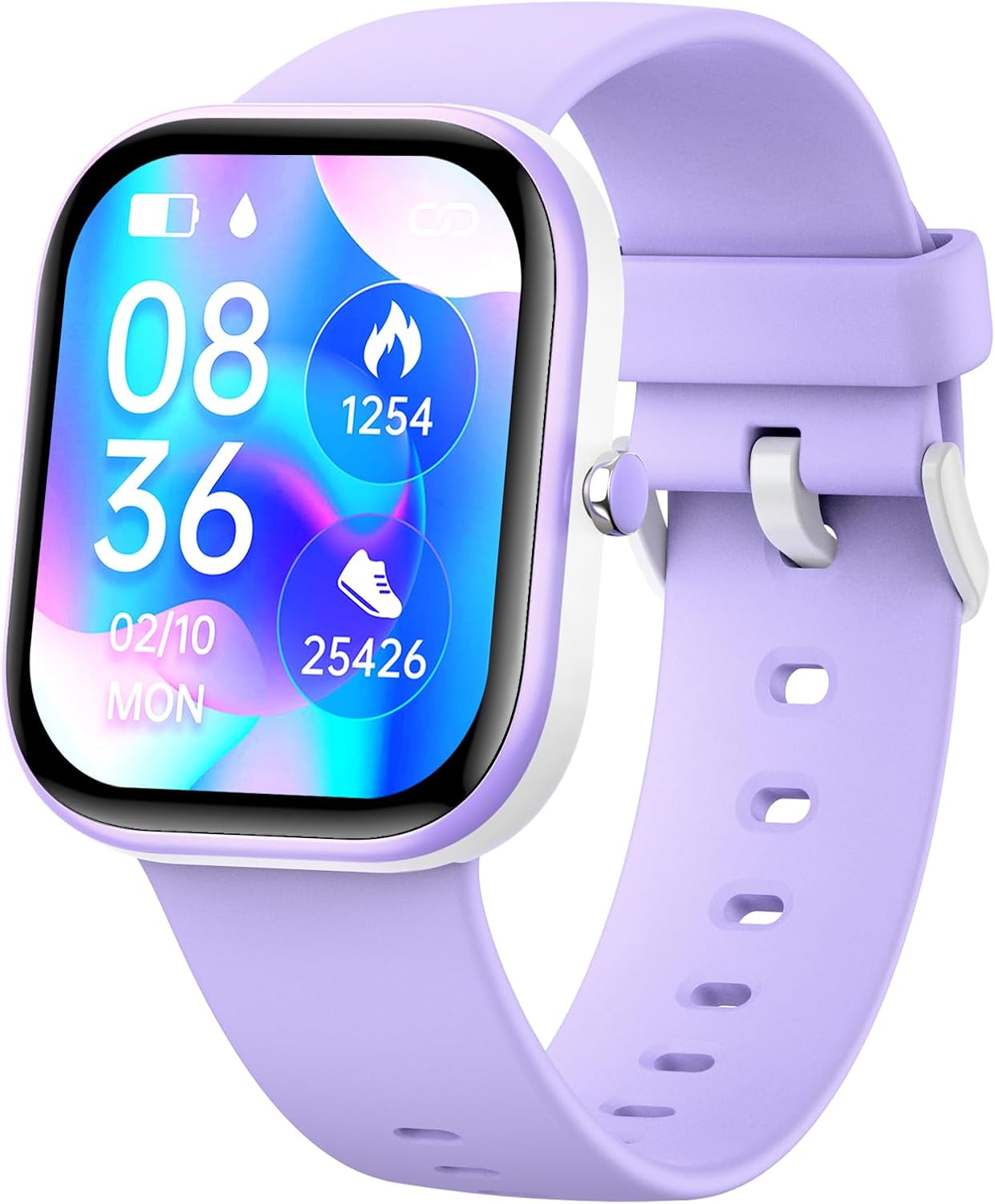 Nyonio Kids Smart Watch: 19 Sport Modes, DIY Dial, IP68 Waterproof