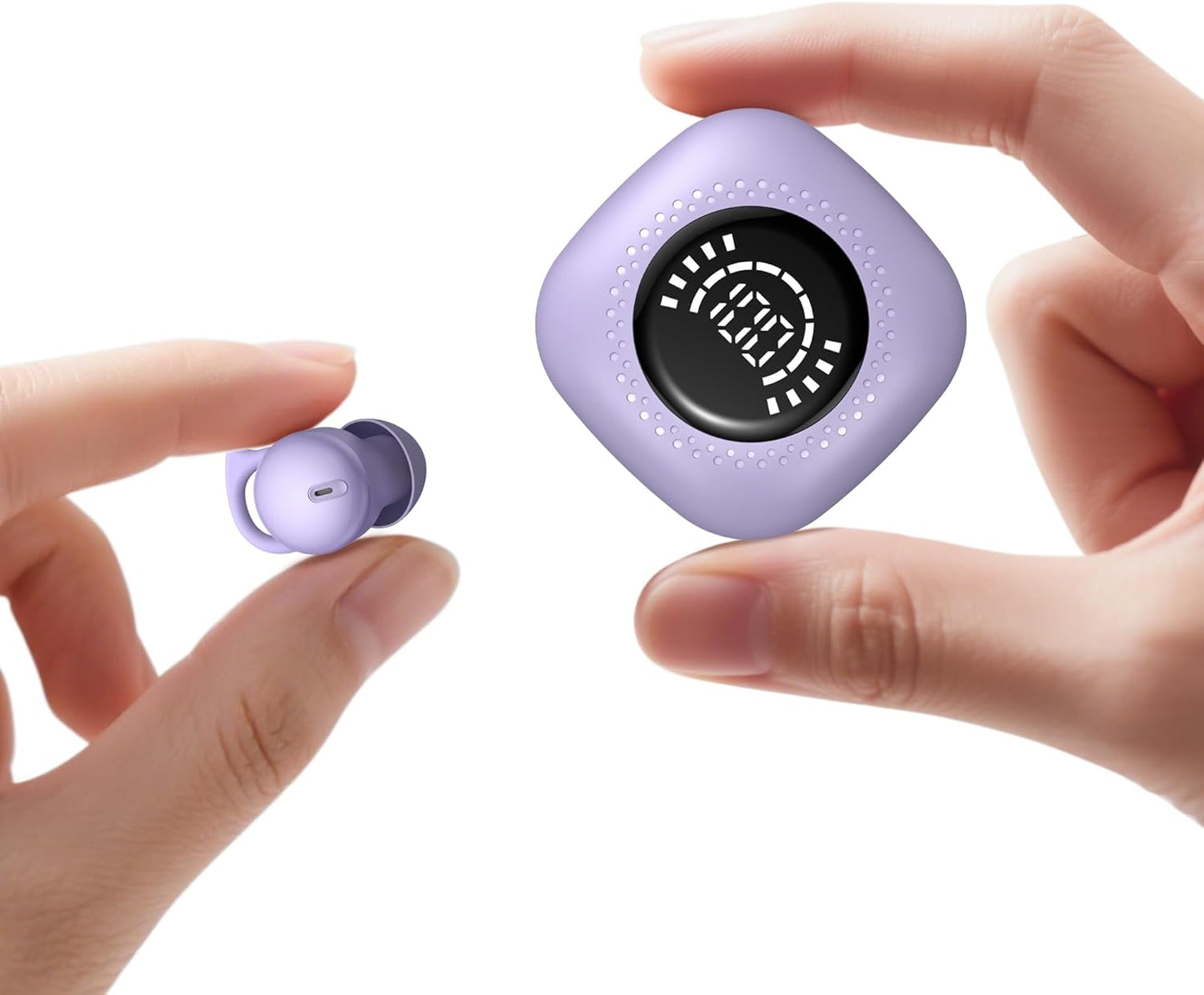 Invisible Sleep Earbuds for Side Sleepers - Bluetooth 5.3 Comfort