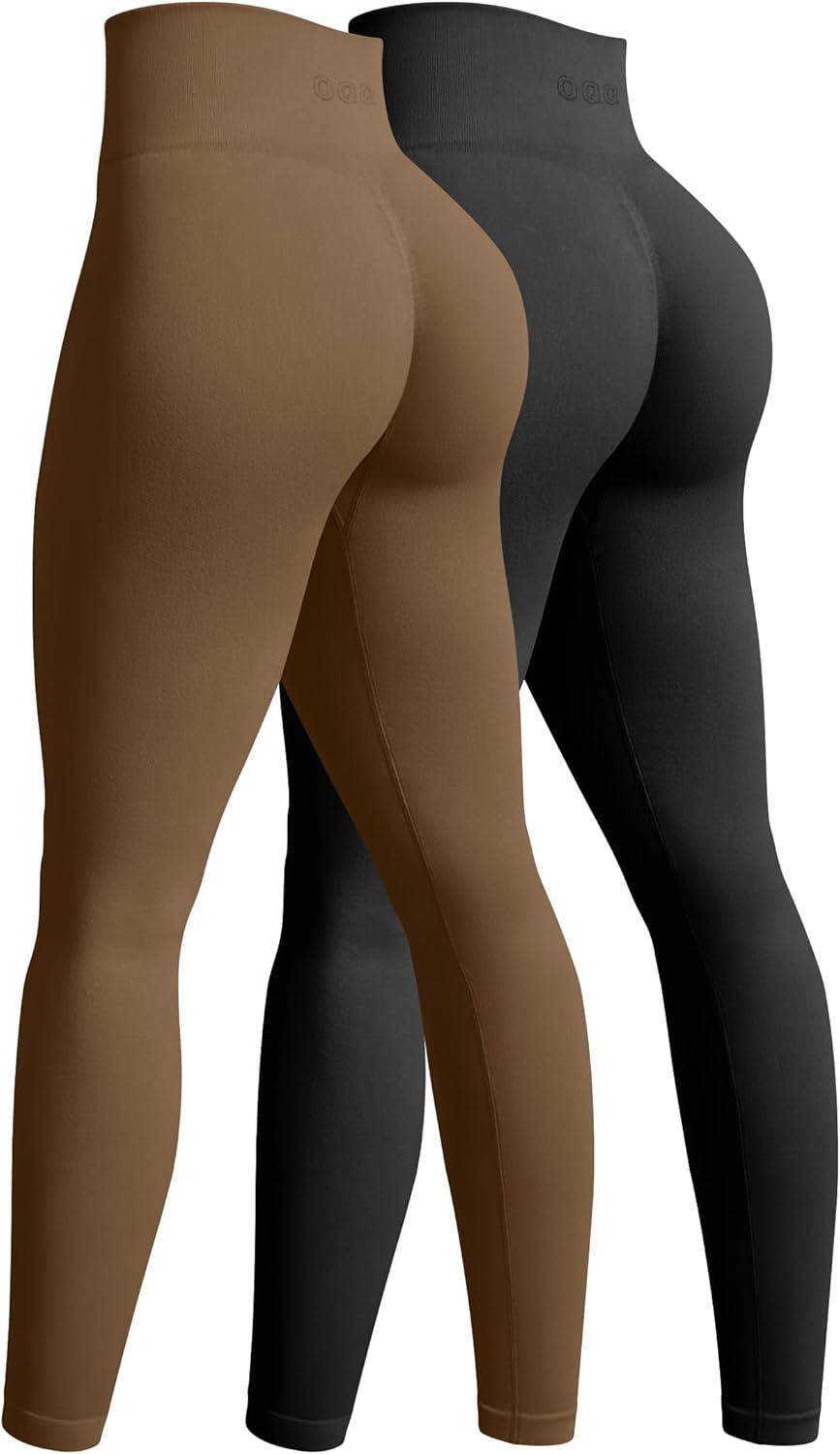 OQQ Women's High Waist Butt Lifting Leggings for Yoga and Fitness