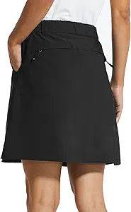 BALEAF Women's 18in Skorts for Casual Golf and Summer Wear