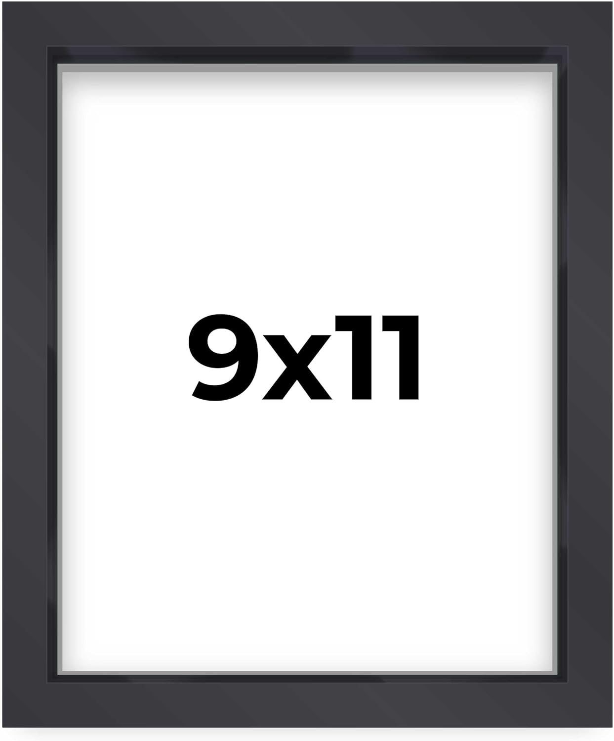 9x11 Black Shadowbox Frame by Poster Palooza for Keepsakes