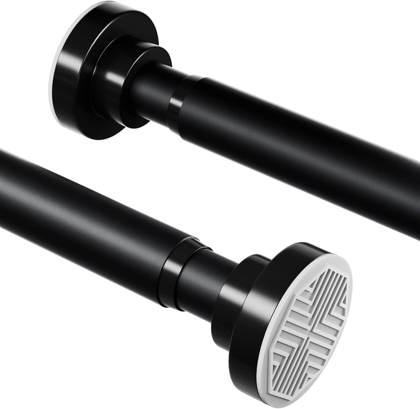 Adjustable Non-Slip Shower Rod by Solaverano