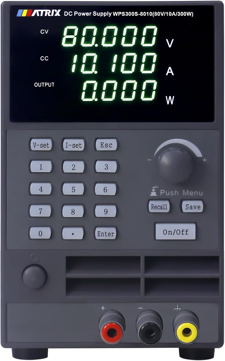 MATRIX WPS300S-80-10: Precise 80V/10A Power Supply
