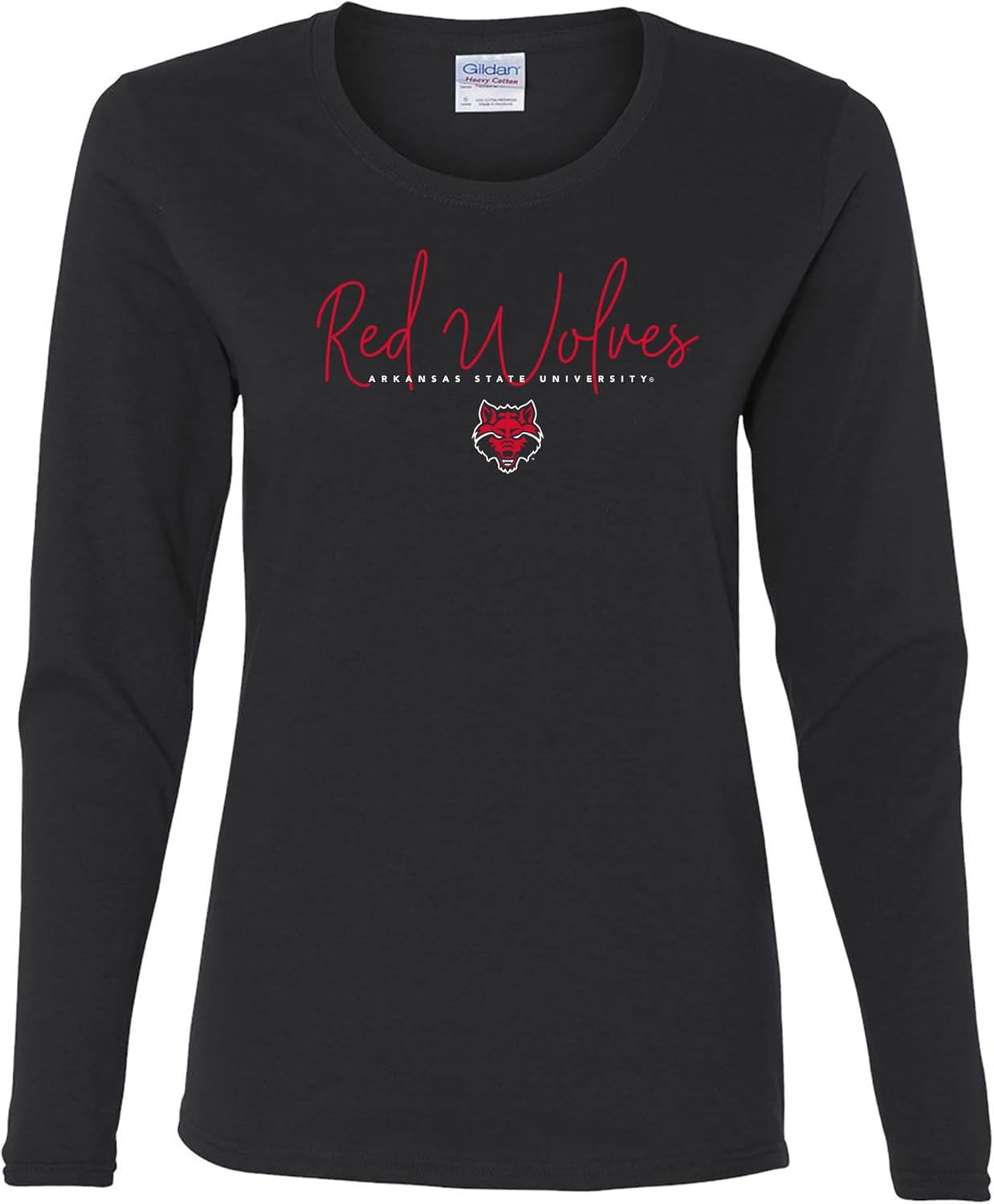 NCAA Thin Script Team Color Womens Long Sleeve T Shirt Review
