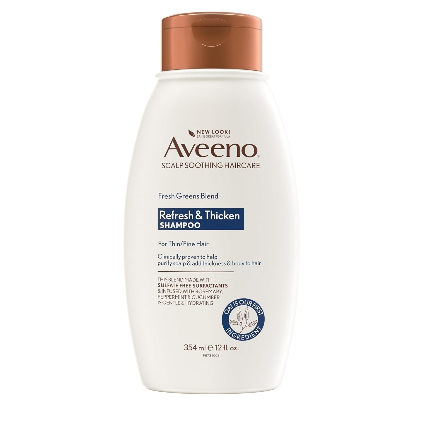 Aveeno Volumizing Shampoo for Fine Hair - Fresh Greens Blend