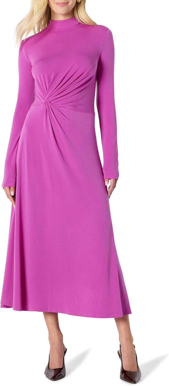 Demi's Pick Women's Fit and Flare Long-Sleeved Maxi Dress