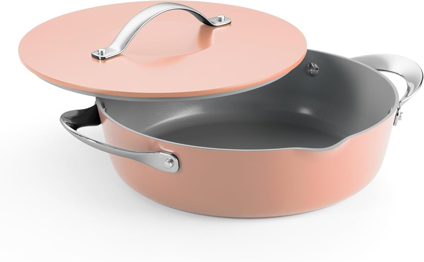 Tramontina Fiora 4.25-Quart Ceramic Non Stick Cooking Pan