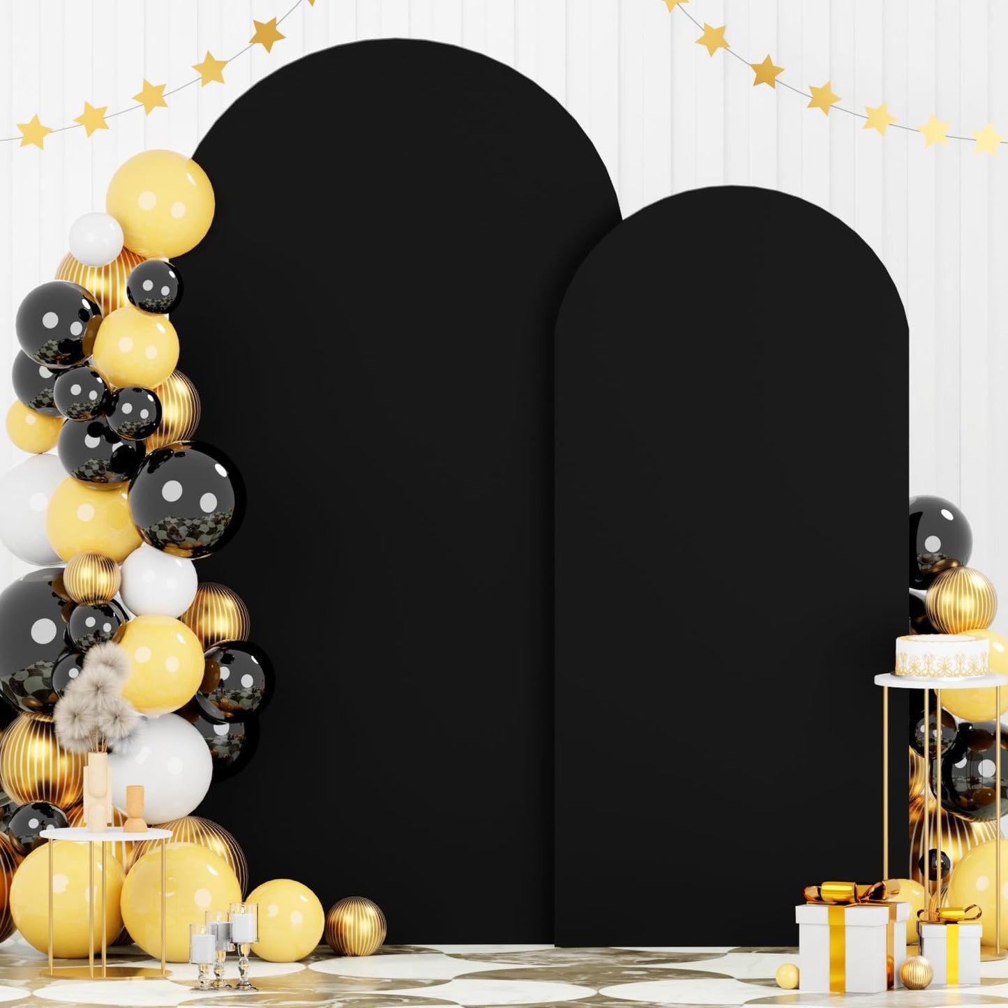 Spandex Arch Cover Set of 2 for Wedding and Party Decor