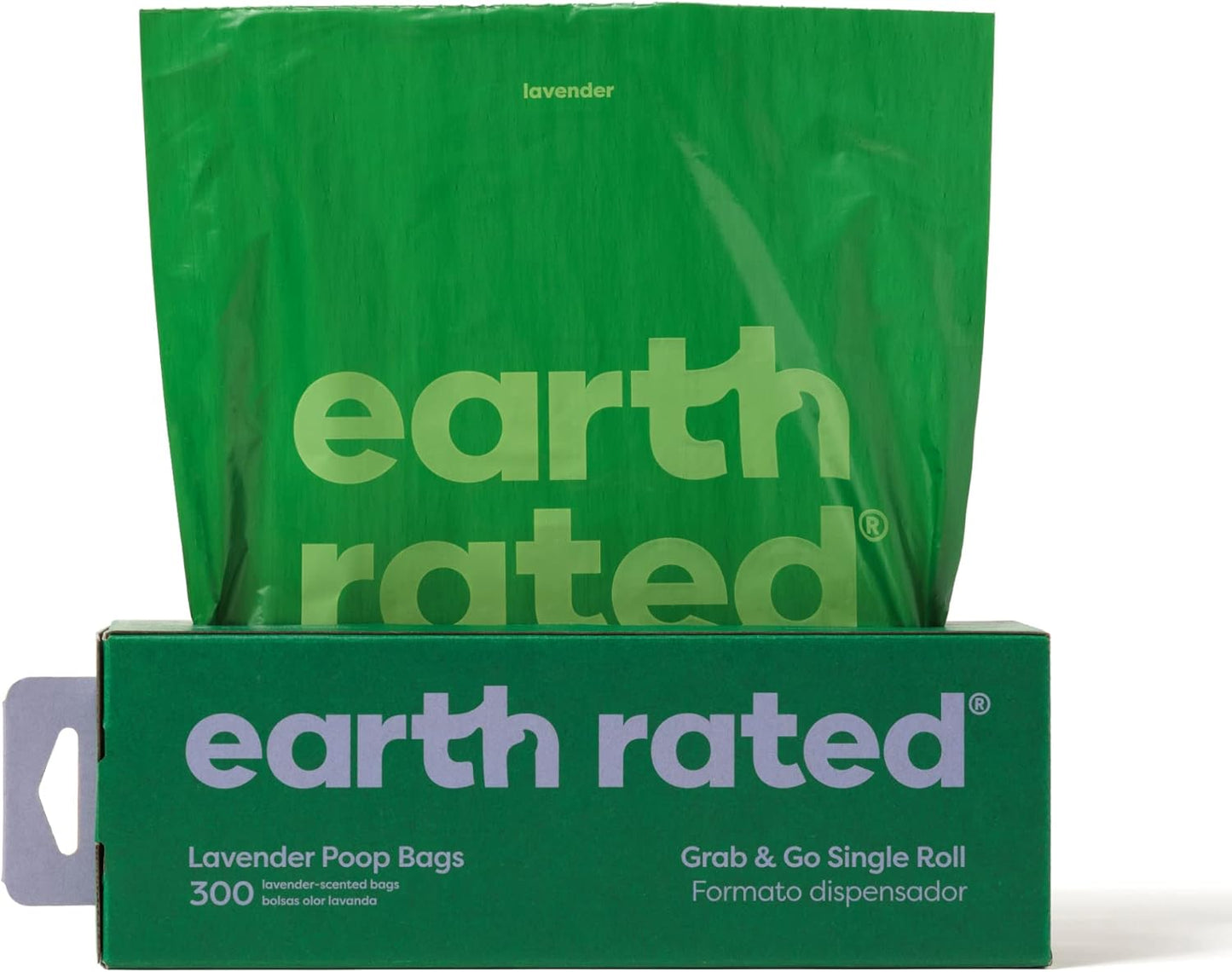 300 Lavender-Scented Dog Poop Bags - Earth Rated