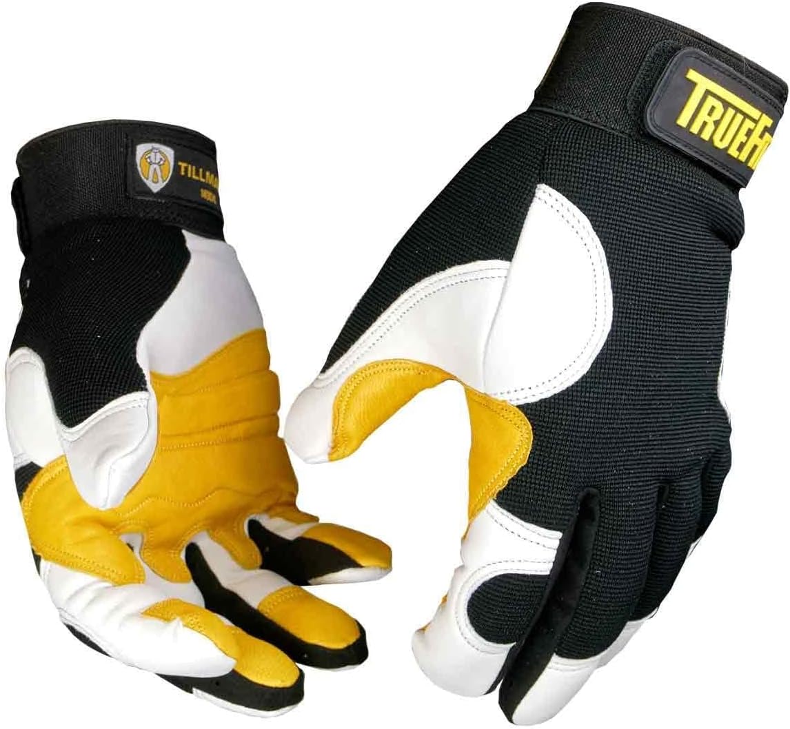 TrueFit Goatskin and Spandex Full Finger Mechanics Gloves Review