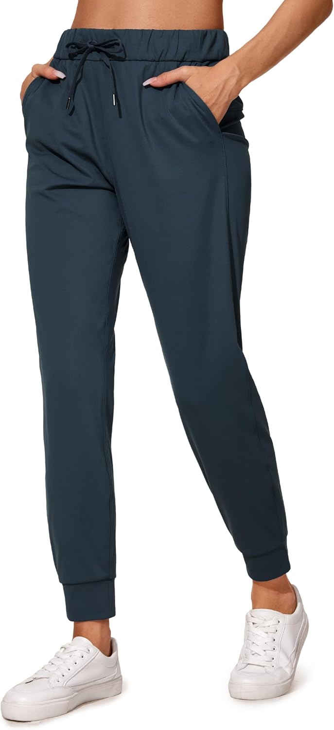 CRZ YOGA 4-Way Stretch Joggers for Women - Perfect for Travel