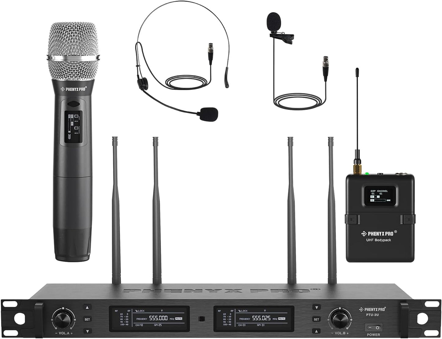 Ultimate Wireless Mic Set for Stage & Studio