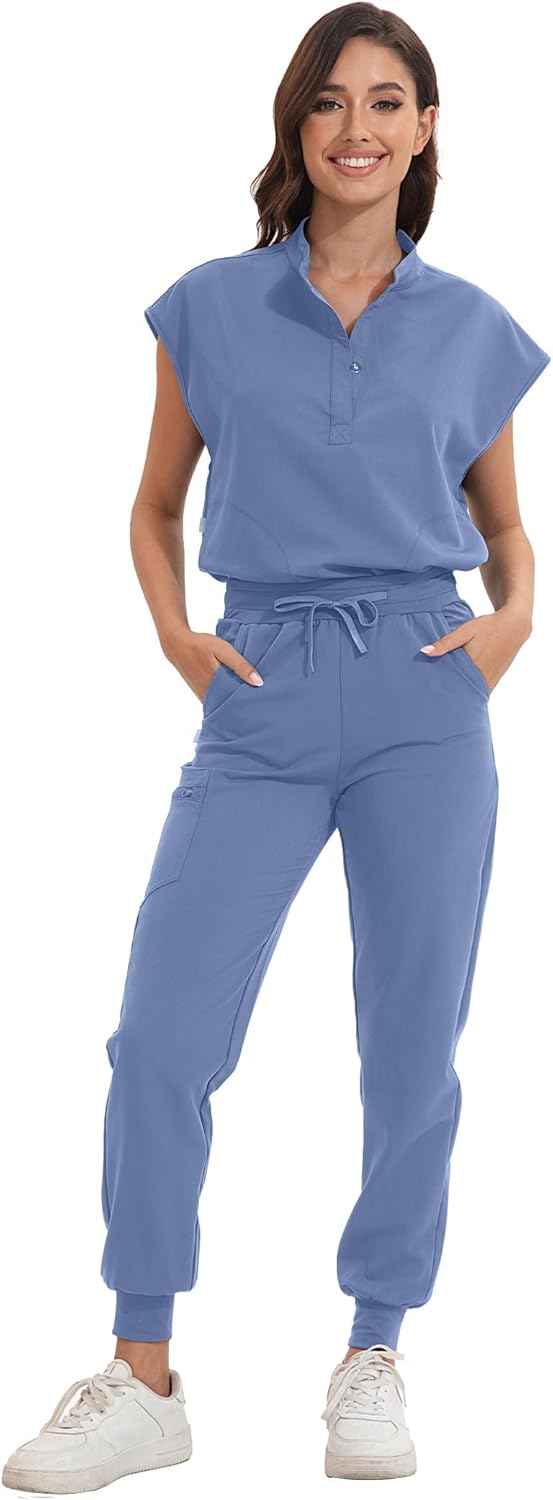 Scrub for Women Set - Comfortable Anti-Wrinkle Medical Uniform