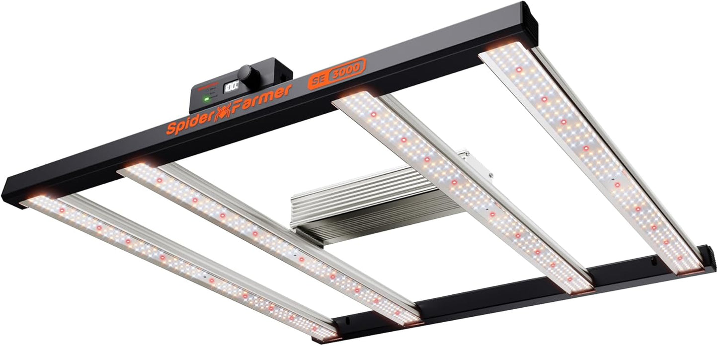 Spider Farmer SE3000 LED Grow Light for Indoor Plants 300W
