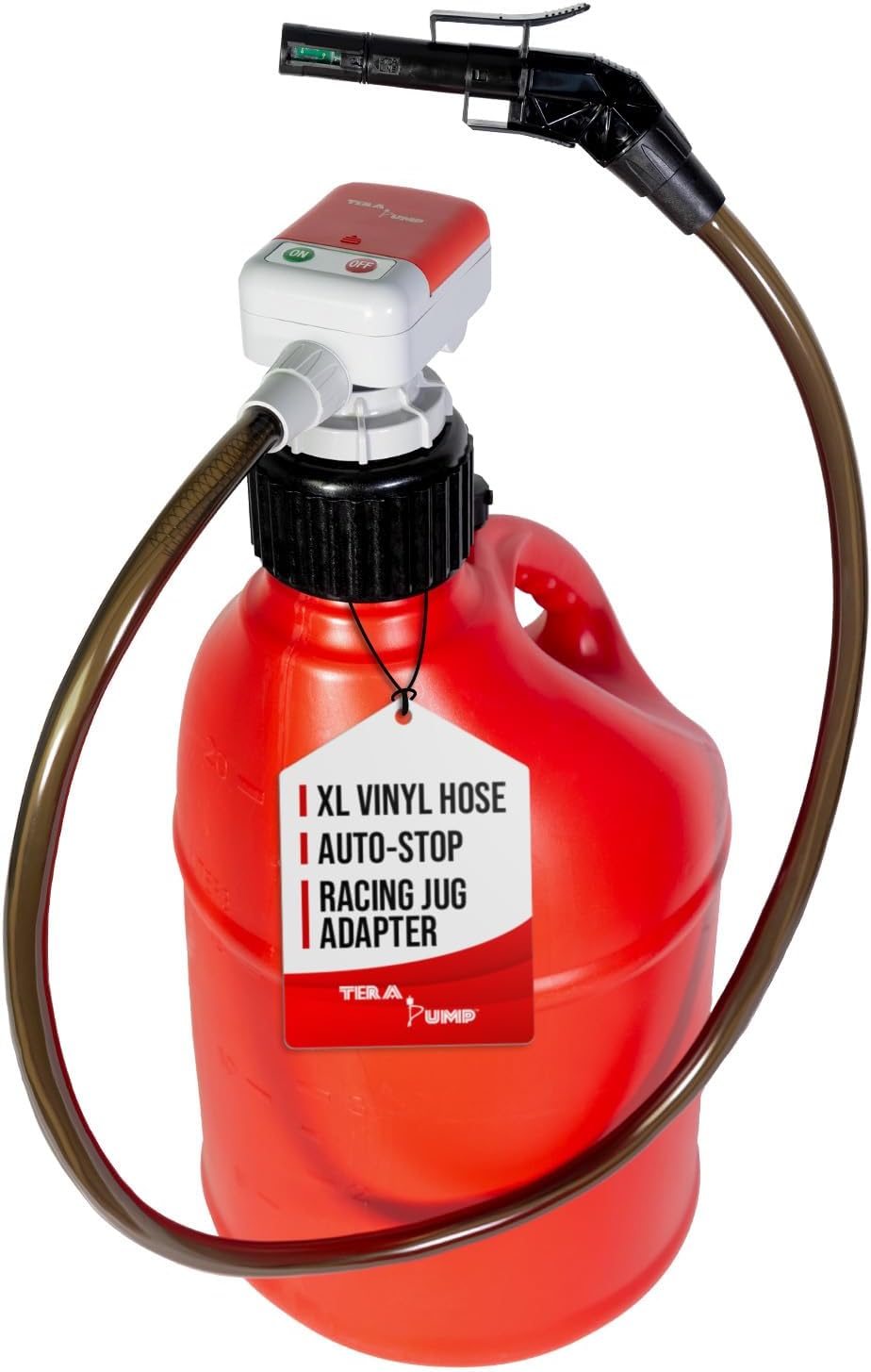 TERA PUMP TRFA01-XL Fuel Transfer Pump for Racing and More
