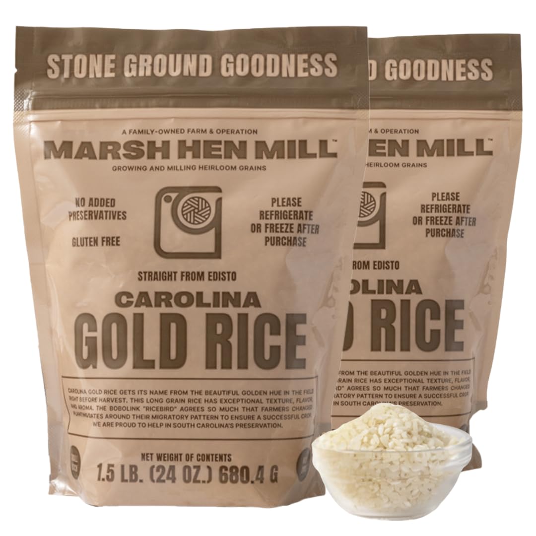 Carolina Gold Rice - Premium Long Grain White Rice Experience