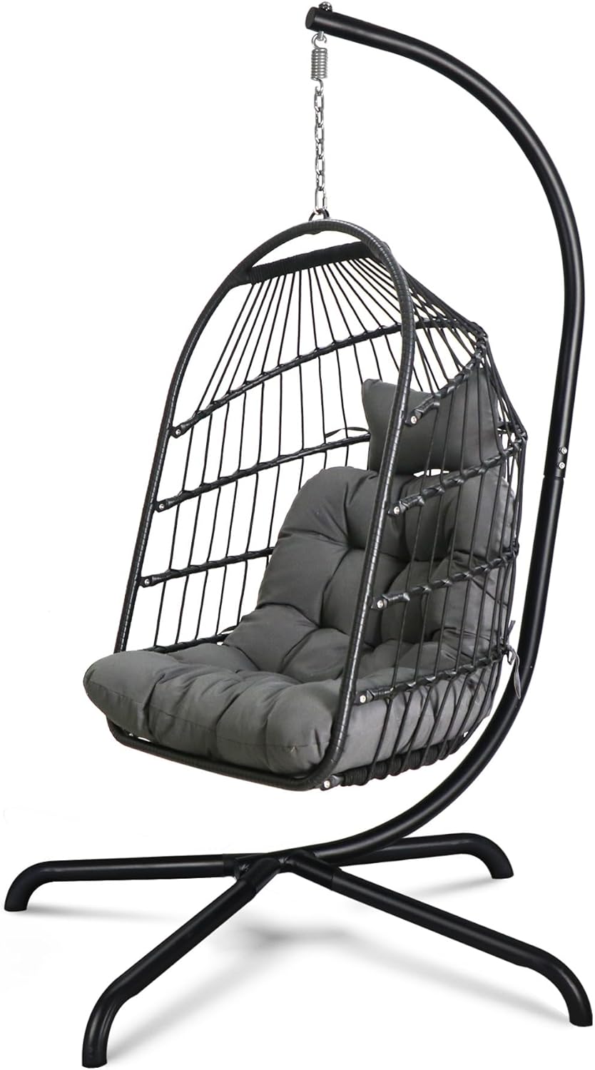 Chihee Egg Chair with Ultra Strong Stand for Indoor Outdoor Use